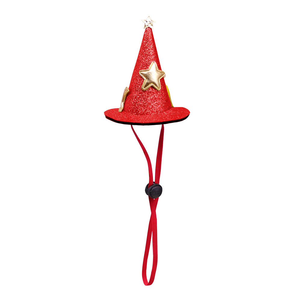 Wholesale  pet hat  cat and dog headdress adjustable decorations